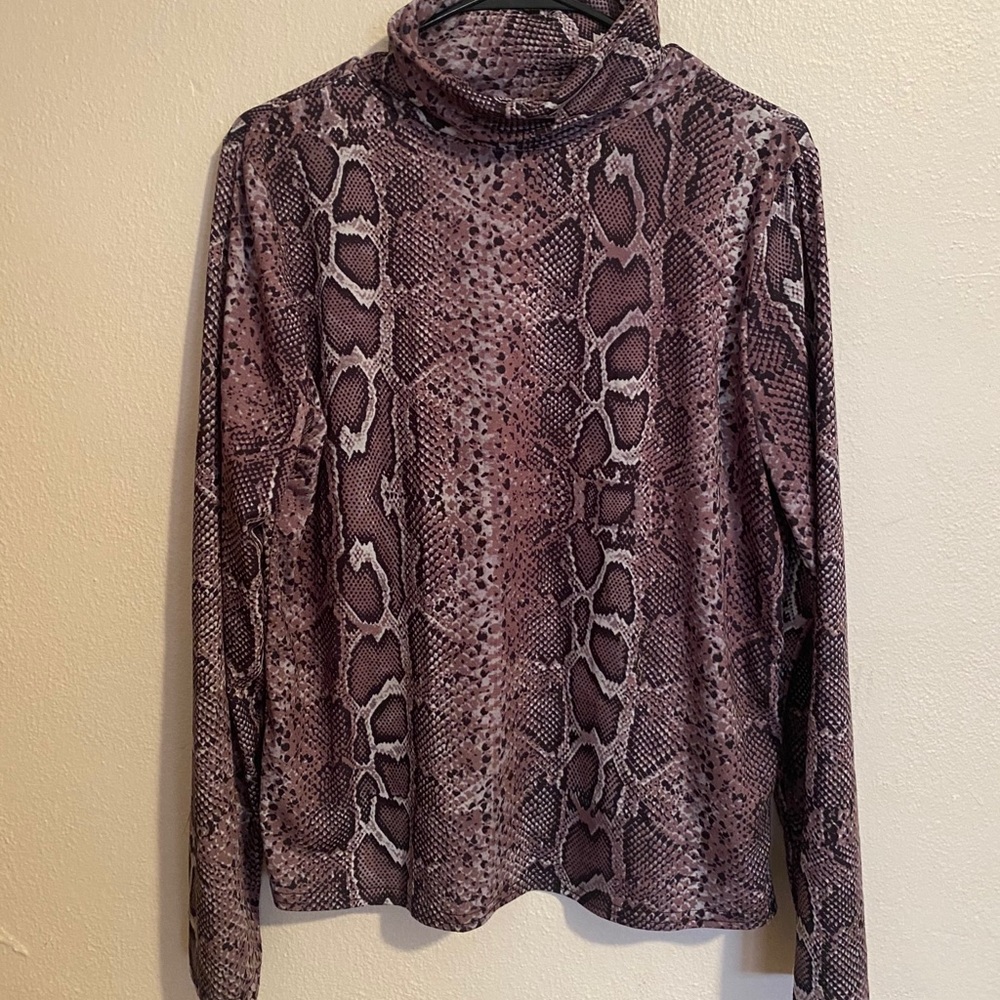 Snake Print Top